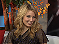 Dianna Agron on Glee and GRAMMYs