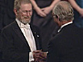 George E. Smith receives his Nobel Prize