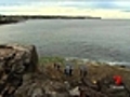 Deadly cliff fall