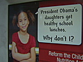 Obama girls mentioned in ads