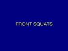 Workout of the Day - Row Squats