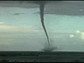 Dramatic film of waterspouts