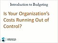 An Introduction to Budgeting