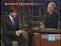 Blagojevich On Letterman Part 1