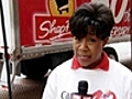 Orien Reid Kicks Off ShopRite’s Drive to Feed Hungry