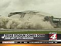 Texas Stadium implosion