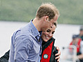 Royal Couple Battles In Boat Race