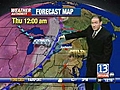 VIDEO: 13WHAM Weather Authority Midday Forecast -- 12/3/08