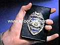 CU ON POLICE BADGE  - 1 - HD