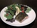 Low Carb Lemon and Herb Crusted Grilled Salmon