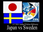 Japan vs Sweden World Cup 13.7.2011 SelMcKenzie Selzer-McKenzie