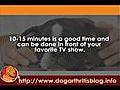 Massage for Dog Arthritis