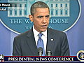 Presidential Press Conferences - Obama Holds Press Conference On Debt Talks