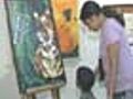 Chennai hosts art exhibition to save tiger