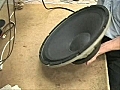 How to re-cone a Speaker