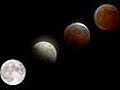 Total Lunar Eclipse - Time Lapse