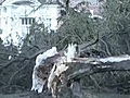 Raw video: Wind damage