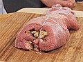 Stuffing Veal Breast