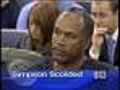 Update: O.J. In Court