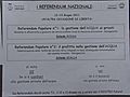 Oristano: Referendum,  il volantino della discordia