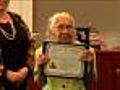 Web Extra: Woman,  101, Becomes US Citizen