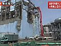 福島第1原発事故　東京電力、4号機原子炉建屋上空の放射性物質のサンプリングへ