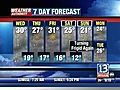 VIDEO: 13WHAM Weather Authority Evening Forecast- February 2,  2010