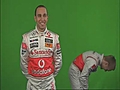 Outtakes of Lewis Hamilton and Heikki Kovalainen