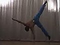 Handstand push-ups one arm 90 degree