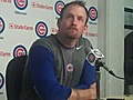 Cubs starter Ryan Dempster talks about his home opener performance.