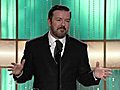 Golden Globes 2011 - Ricky Gervais Opening Monologue