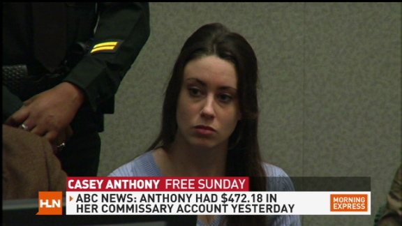 Fans send cash to Casey Anthony in jail