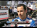 Helio Castroneves post race interview