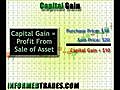 Trading Dictionary: Capital Gain