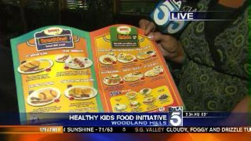 KTLA: Restaurants Create Healthy Kids Menu Options - Lynette Romero reports