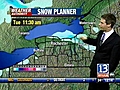 VIDEO: 13WHAM Weather Authority Midday Forecast -- 12/16/08