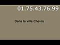 Degorgement Chevru - 01.75.43.76.99