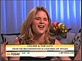 Jenna Bush sings and scrubs with Celine Dion