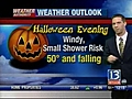 VIDEO: 13WHAM Weather Authority Afternoon Forecast,  10-29-2009