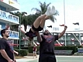 One Arm Cheerleader Rewind Awesome - Extreme Slow Motion