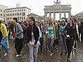 Flashmob für Michael Jackson in Berlin