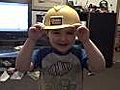 Two Year Old With Bob the Builder Hat from NYC