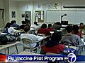 VIDEO: City students to get flu vaccine