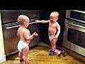 Twin Baby Boys Having Intense &#039;Talk&#039;