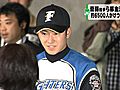 プロ野球・日本ハムの斎藤佑樹投手らが東日本大震災の募金活動　約6,500人が駆けつける