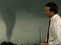 Oklahoma Tornado Forms Live on the Air