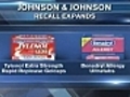 Johnson & Johnson expands recall
