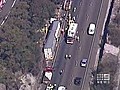 Truck crash on F3