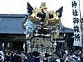 住吉神社　北条節句祭　宵宮　小谷　御旅所　屋台差し上げ