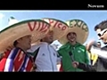 Vuvuzela’s vs Mexicaanse worstelaars